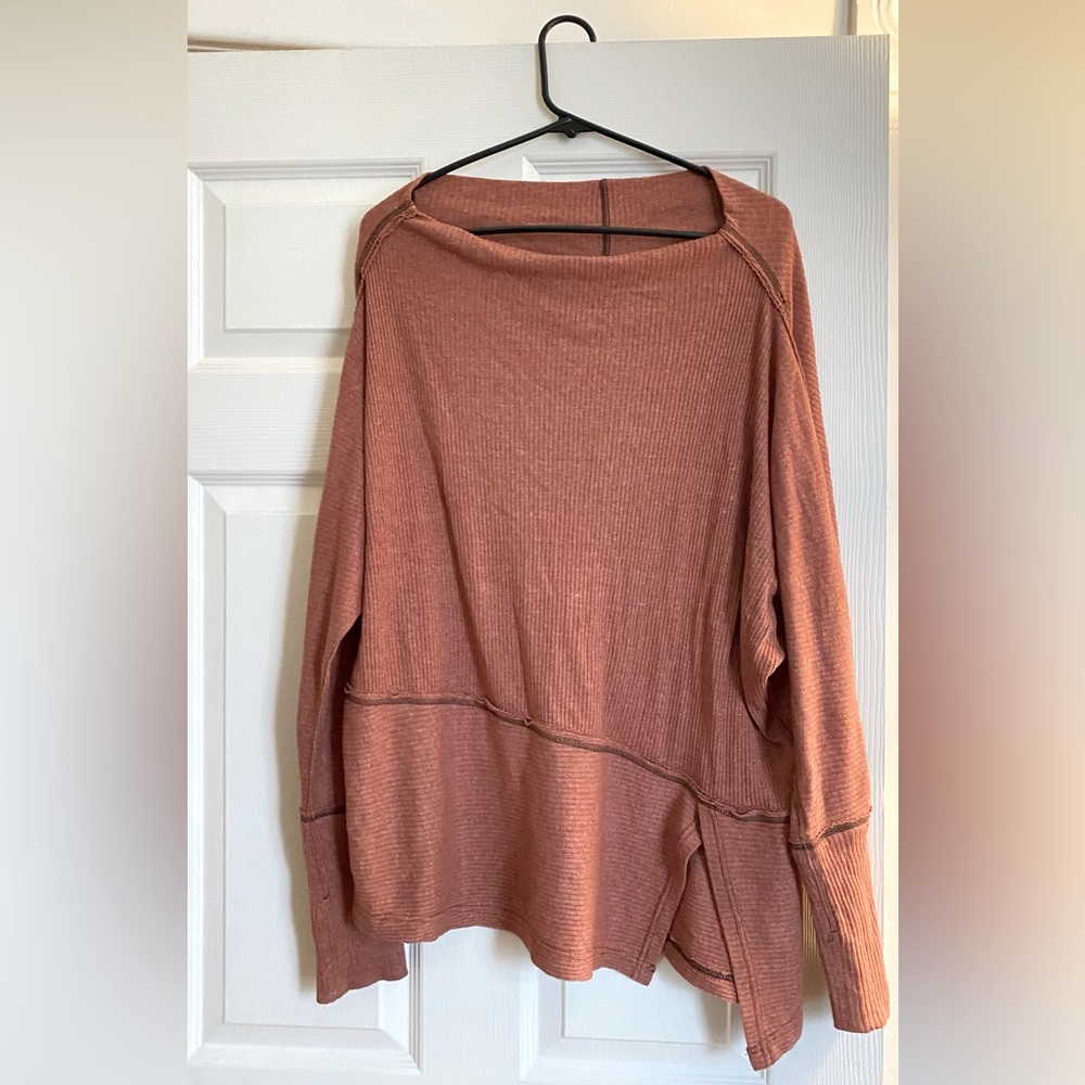 Free People A-symmetrical pullover